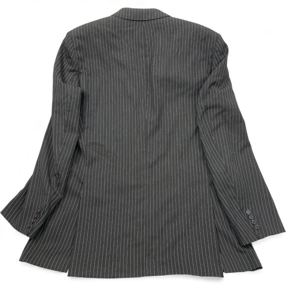 Hugo Boss Vinci/Lucca Brown Pin Stripe Wool Blazer Sport Coat Jacket Men's 42 R - Picture 9 of 10